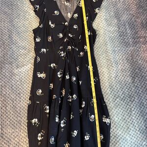 Universal Thread Navy blue Floral Dress with pockets